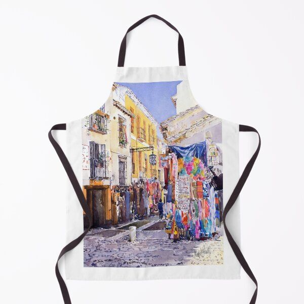 Item preview, Shops In The Albaicin, Granada designed and sold by Margaret Merry.