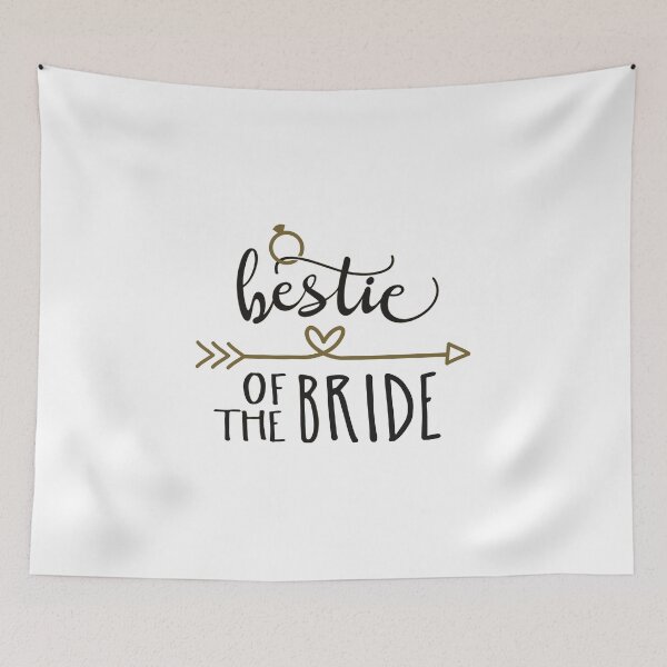 Item preview, Bestie of the Bride Team Bride Wedding Hen Party Inspiration Joy Mood designed and sold by DesignByHeartUK.