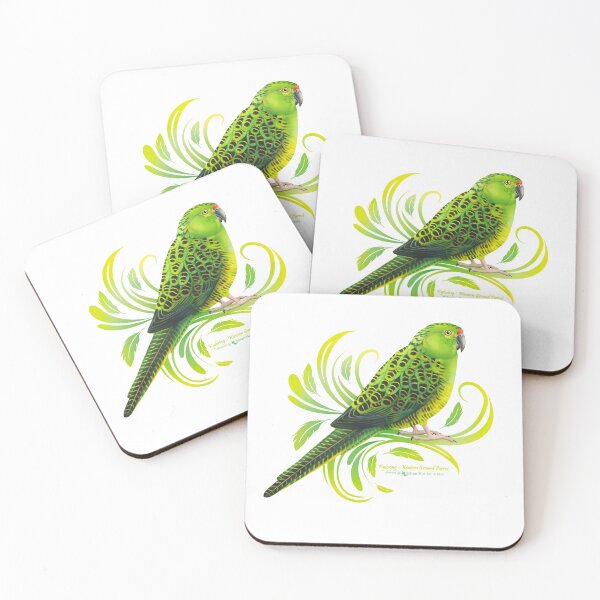 Item preview, Kyloring - Western Ground Parrot designed and sold by sylvanmist.