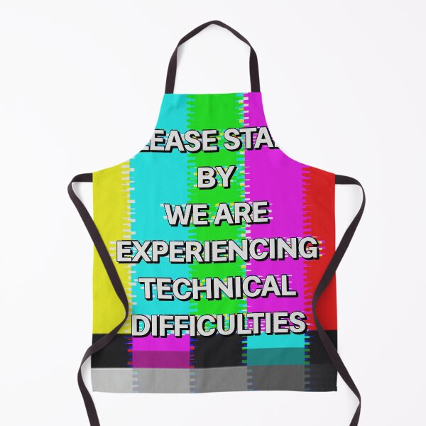 Item preview,  Please Stand By We Are Experiencing Technical Difficulties Glitch TV HD designed and sold by GlowinUp Shop.
