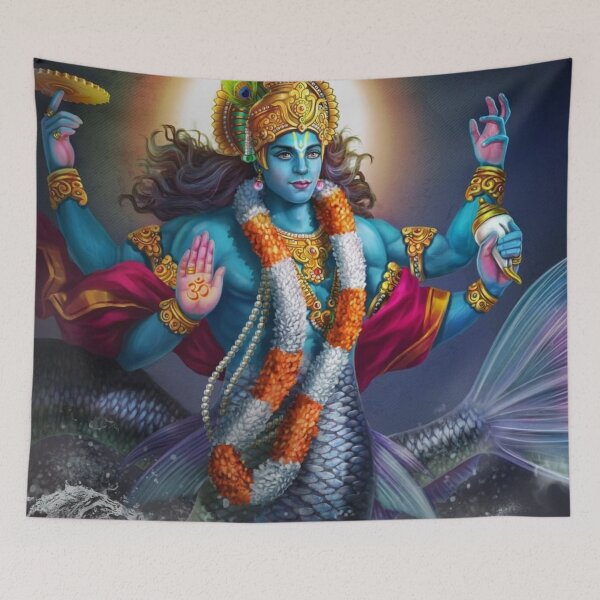 Artikelvorschau, Vishnu | MatsyaAvatar entworfen und verkauft von banothsonu.