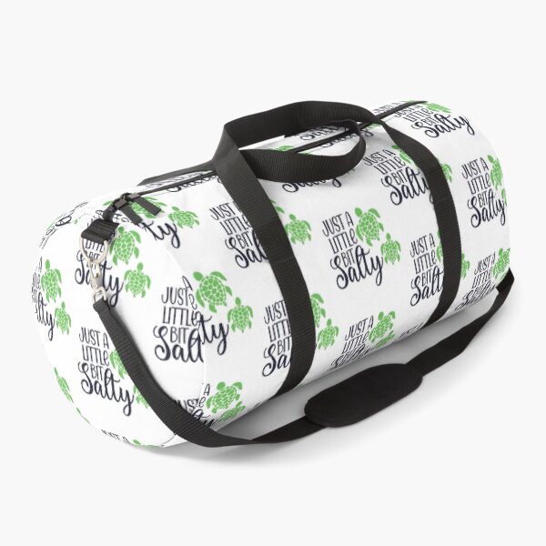 Item preview, Just a little bit salty Funny Beach Summer Sandy turtle Vacation Inspiration Joy Mood designed and sold by DesignByHeartUK.