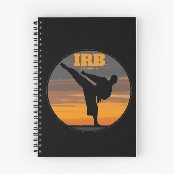 Item preview, IRB, I'd Rather Be Kick Boxing Design for Karate and Martial Arts Enthusiasts designed and sold by LifeCrush.