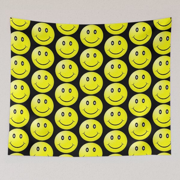 Item preview, Bitcoin Smiley Face designed and sold by Pawn Shop JB.