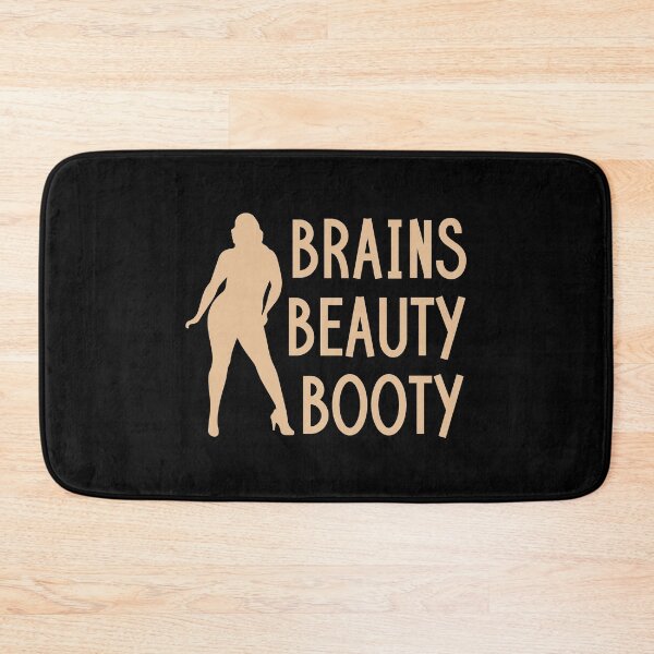Item preview, Brains Beauty and Big Booty - For Curvaceous Confident Women designed and sold by thecooltable.