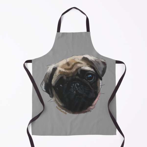 Item preview, Puppy Pug face designed and sold by Wieskunde.