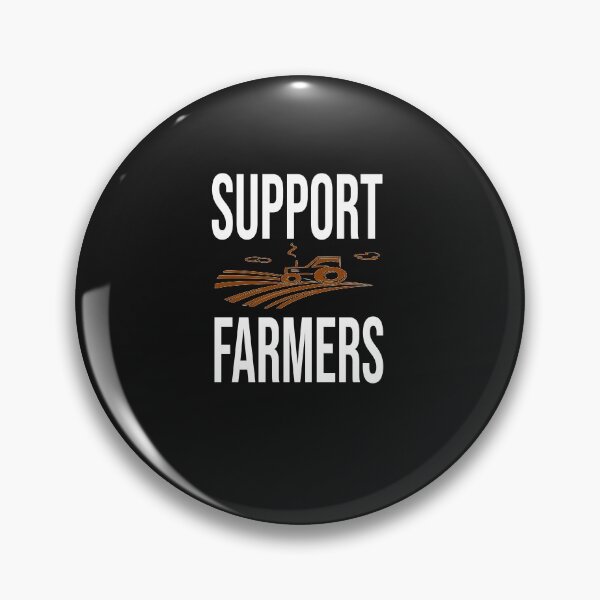 Item preview, SUPPORT FARMERS designed and sold by bari99.