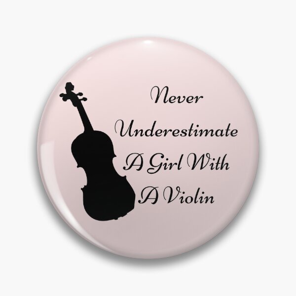Item preview, Never Underestimate A Girl With A Violin designed and sold by Nesro34.