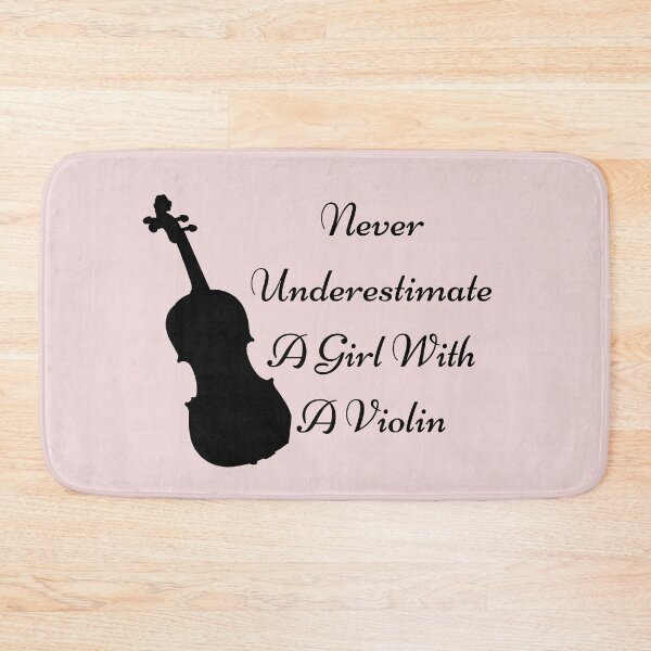 Item preview, Never Underestimate A Girl With A Violin designed and sold by Nesro34.