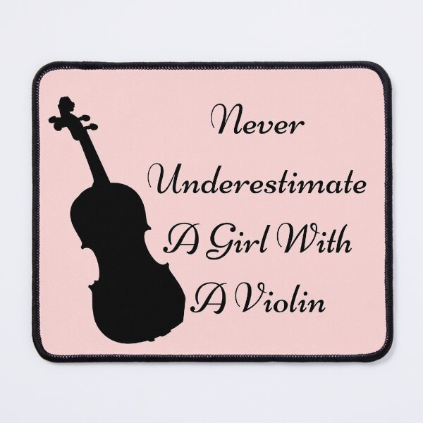 Item preview, Never Underestimate A Girl With A Violin designed and sold by Nesro34.