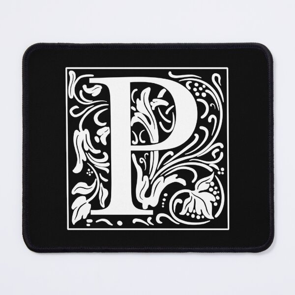 Item preview, Illuminated Initial P designed and sold by rogue-design.