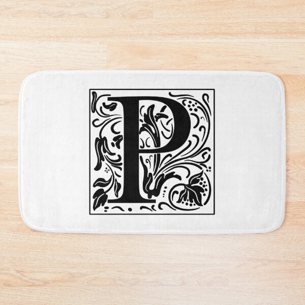 Item preview, Illuminated Initial P designed and sold by rogue-design.