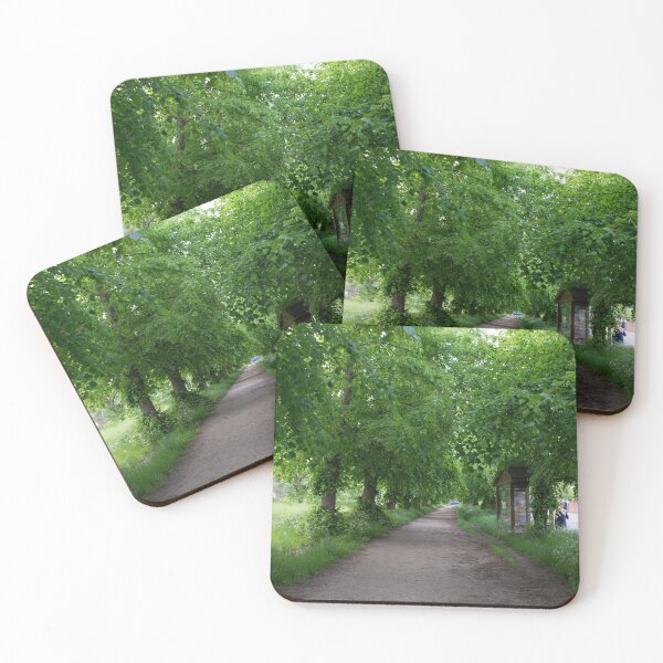 Item preview, Public footpath on Wimbledon Common lined by trees designed and sold by RumRagephotos.