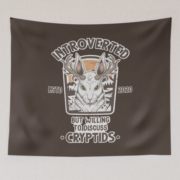 Item preview, Introverted but willing to discuss Cryptids designed and sold by KennefRiggles.
