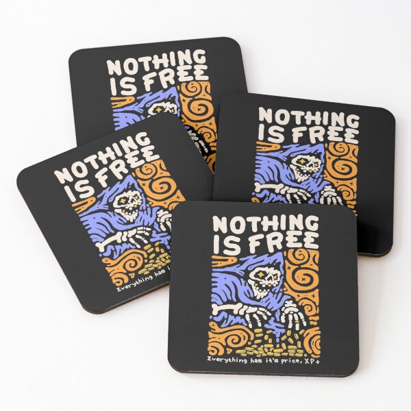 Item preview, NOTHING IS FREE designed and sold by Vixie Hattori.