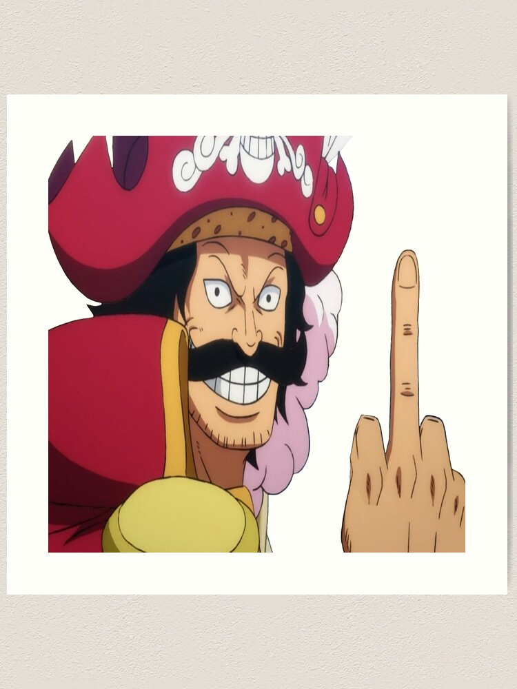 Gol D Roger One Piece-Artwork by @Fluency Room