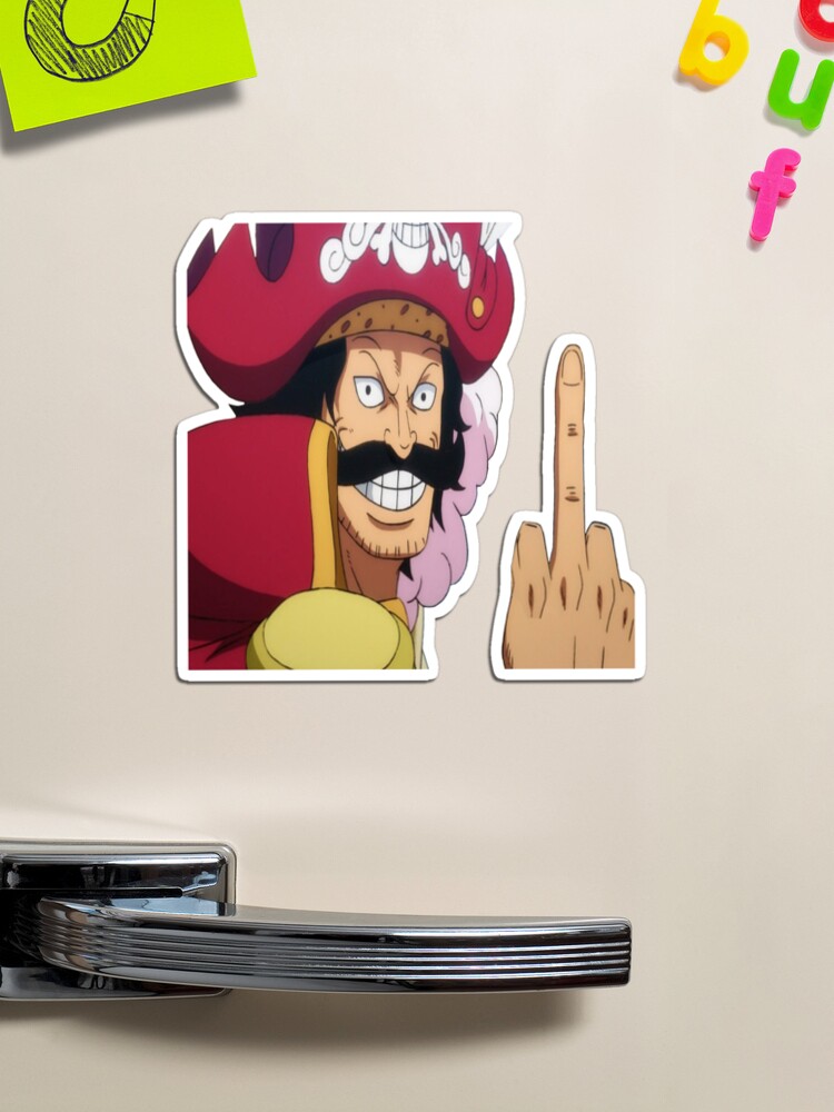 Gol D Roger One Piece Anime  Sticker by CrimsonDawn-SM