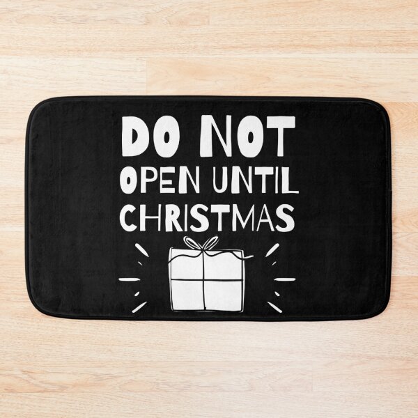 Item preview, Do not open until Christmas - Naughty or nice - Christmas Gift labeling designed and sold by For the love of Pixels.