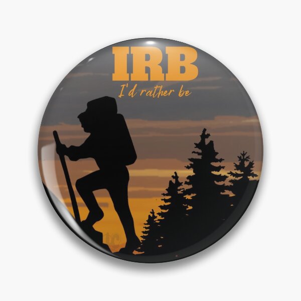 Item preview, IRB, I'd Rather Be Hiking Design for Hikers and Outdoor enthusiasts designed and sold by LifeCrush.
