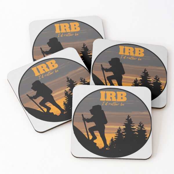 Item preview, IRB, I'd Rather Be Hiking Design for Hikers and Outdoor enthusiasts designed and sold by LifeCrush.
