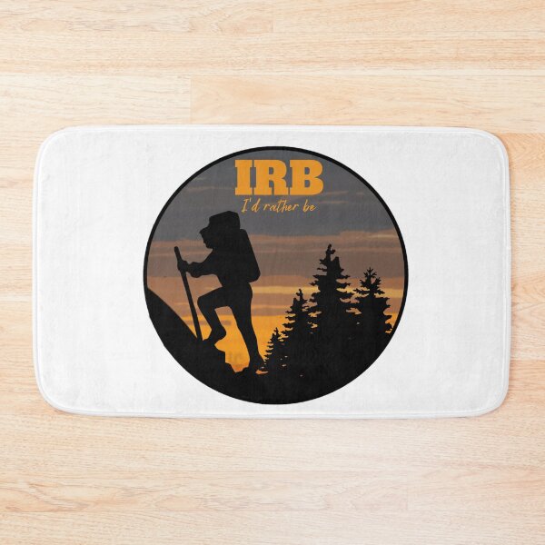 Item preview, IRB, I'd Rather Be Hiking Design for Hikers and Outdoor enthusiasts designed and sold by LifeCrush.