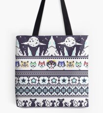 Space Lion Aesthetic Tote Bag