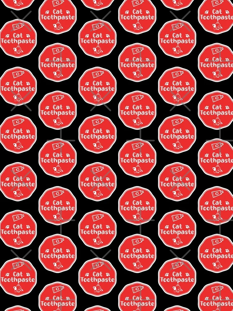 Thumbnail 4 of 4, iPhone Case, Cat Toothpaste - Red Food Container Label  designed and sold by LabelStore.