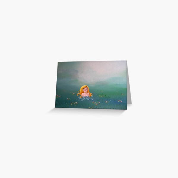 Deep Pool Greeting Card