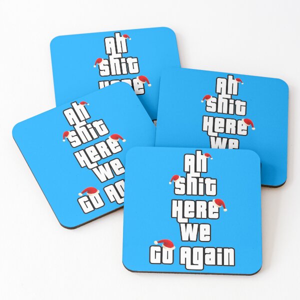 Item preview, Ah Shit Here We Go Again With Christmas designed and sold by aventi24.