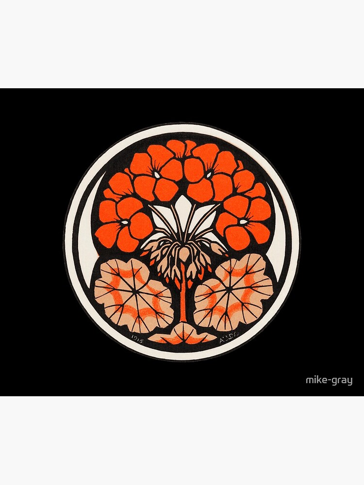 Orange Flower Bursting from the Ground by mike-gray