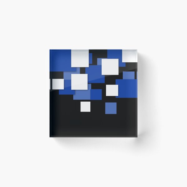 Item preview, Decorative Black And Blue designed and sold by FantasySkyArt.