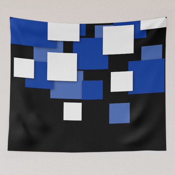 Item preview, Decorative Black And Blue designed and sold by FantasySkyArt.