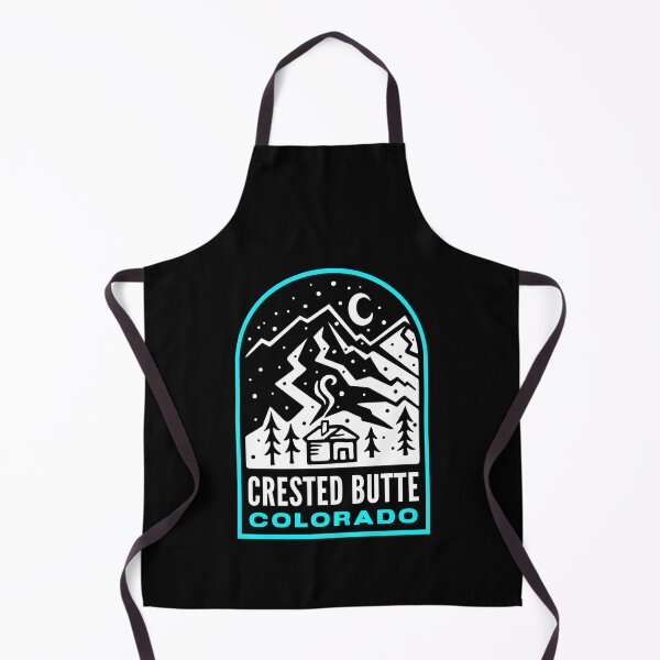 Item preview, Crested Butte CO Winter Christmas Mountain designed and sold by HalpinDesign.