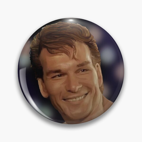 Item preview, Patrick Swayze Magical Realism Portrait designed and sold by Nicolette Olivier.