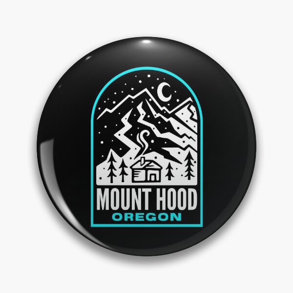 Item preview, Mount Hood OR Winter Christmas Mountain designed and sold by HalpinDesign.