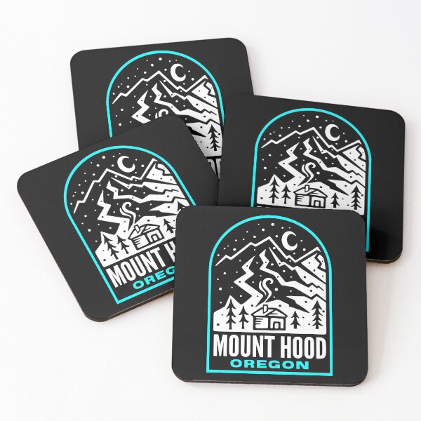 Item preview, Mount Hood OR Winter Christmas Mountain designed and sold by HalpinDesign.