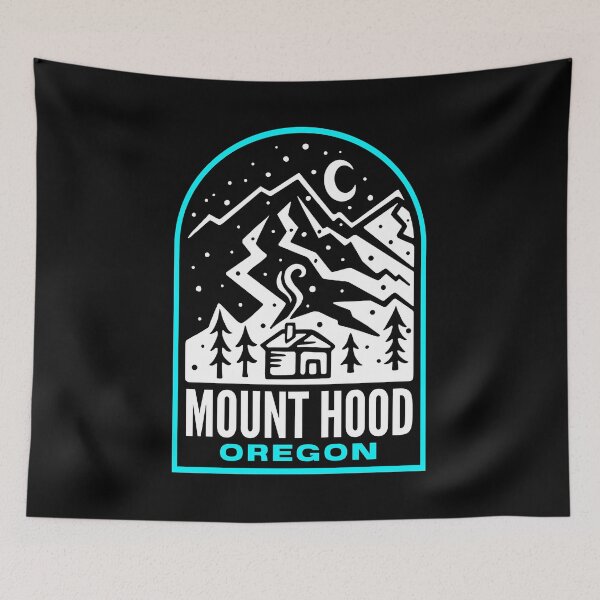 Item preview, Mount Hood OR Winter Christmas Mountain designed and sold by HalpinDesign.