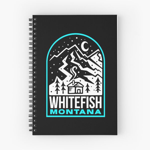Item preview, Whitefish MT Winter Christmas Mountain designed and sold by HalpinDesign.