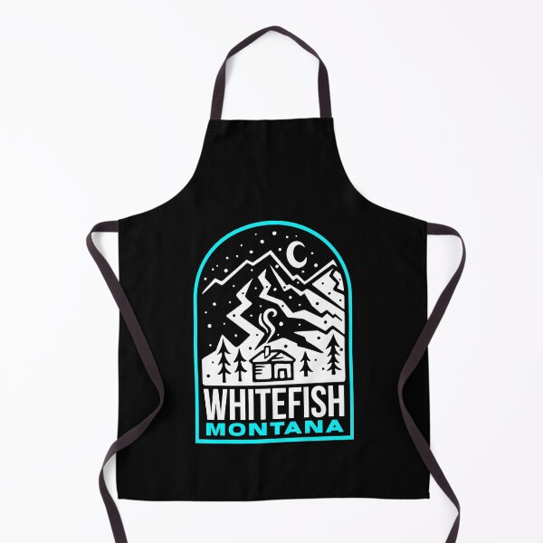 Item preview, Whitefish MT Winter Christmas Mountain designed and sold by HalpinDesign.