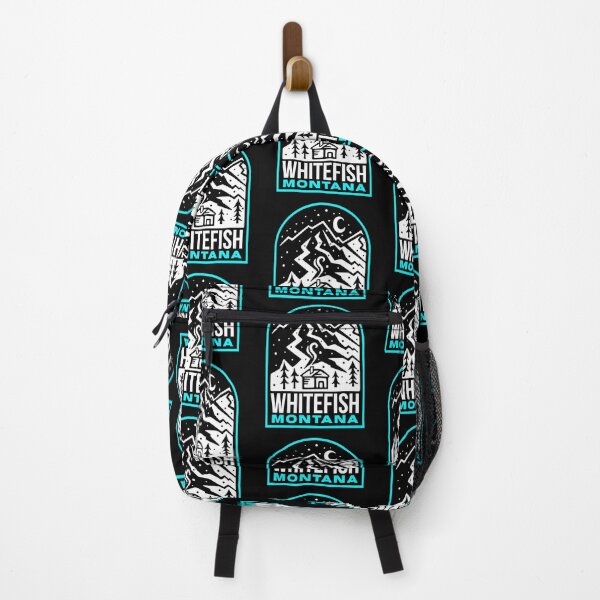Item preview, Whitefish MT Winter Christmas Mountain designed and sold by HalpinDesign.