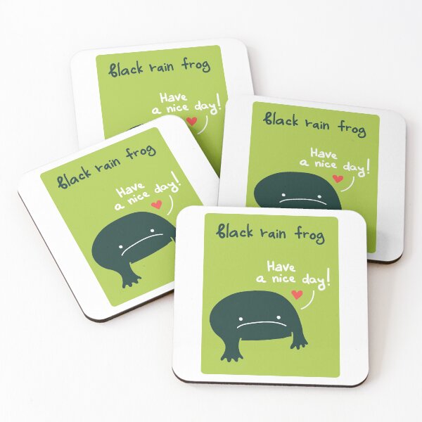 Item preview, Black rain frog  designed and sold by Capictures.