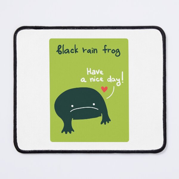 Item preview, Black rain frog  designed and sold by Capictures.