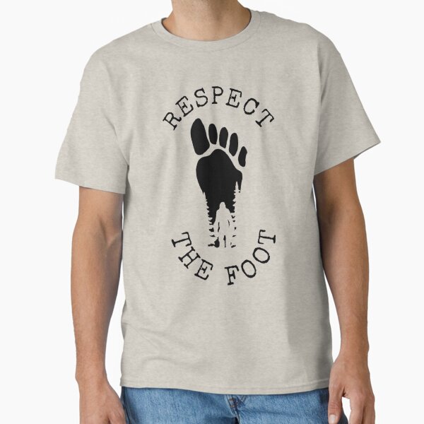 Item preview, Shirt (Large Image-Black)-Respect The Foot designed and sold by RespectTheFoot.