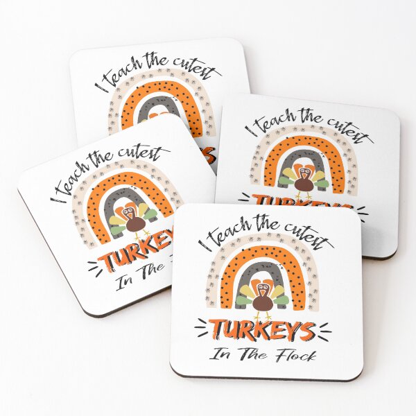 Item preview, Funny Teacher Cutest Turkeys, I Teach The Cutest Turkeys Cute Teacher designed and sold by illustrapho.