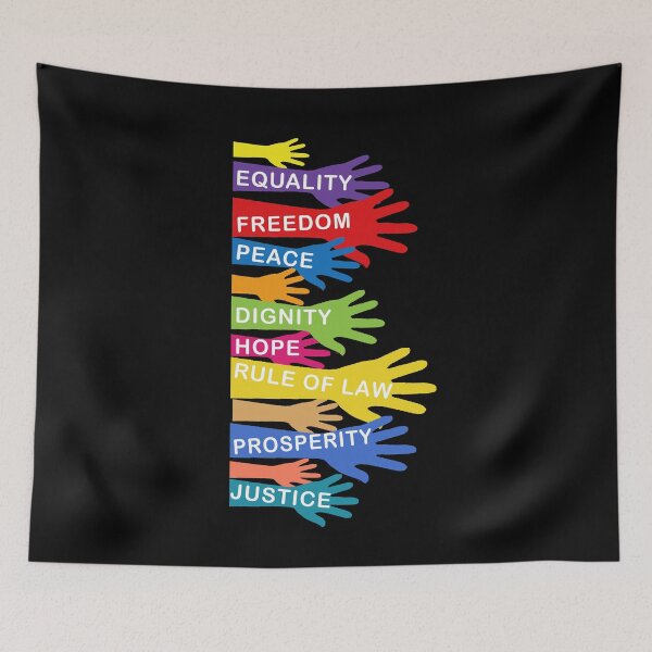 Item preview, Universal Human Rights  designed and sold by Neggan.