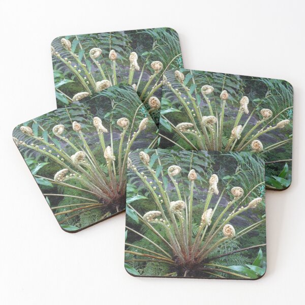 Item preview, Green fern with young shoots designed and sold by un-artiges.