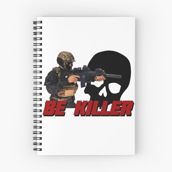 Item preview, BE KILLER (DESIGN 2021) designed and sold by MilitaryStore.