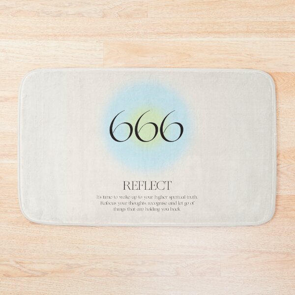 Item preview, 666 'Reflect' Angel Number  designed and sold by BohomadicStudio.
