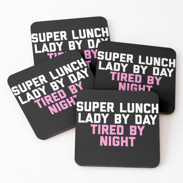 Item preview, Super Lunch Lady By Day Tired By Night Funny designed and sold by blueprint198686.