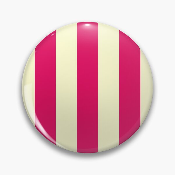 Item preview, Medium RASPBERRY and CREAM Vertical STRIPES designed and sold by RachelMacht.